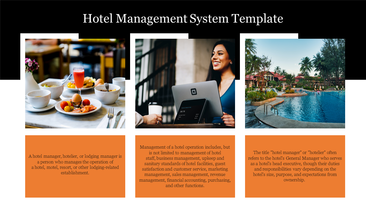 Hotel Management System Template